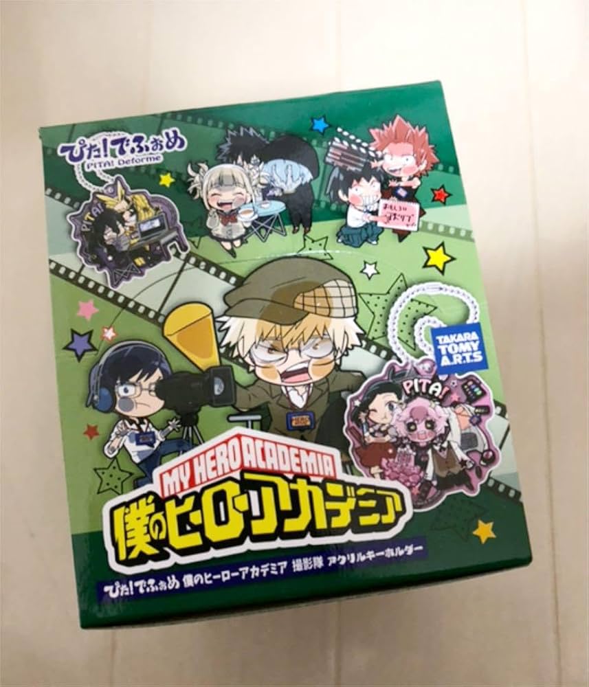 【ボックス】ぴた!でふぉめ 僕のヒーローアカデミア 撮影隊 アクリルキーホルダー ぴた！でふぉめ 僕のヒーローアカデミア 撮影隊アクリル